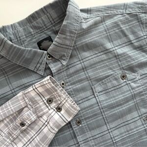 Harley-Davidson Black Label Ombre Plaid Long Sleeve Shirt